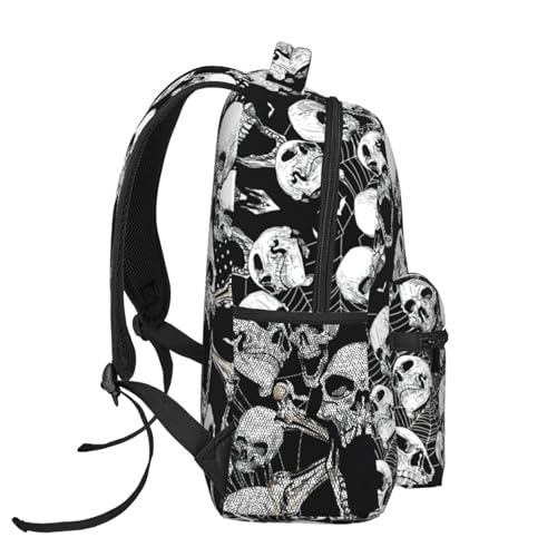 Mochila de calaveras ligera plegable para evitar exceso de equipaje en viajes 3