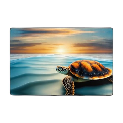 Tapis de sol en flanelle absorbant doux durable 182 x 121 cm - 2