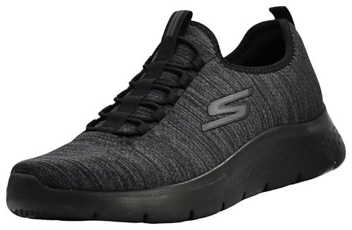 Skechers Men's Go Walk Flex - Ultra Slip-On Casual Walking Sneaker, Black/Charcoal, 13 M US