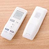 Funda protectora de silicona a prueba de polvo para mando a distancia, cubierta transparente impermeable para TV, para control remoto de aire acondicionado