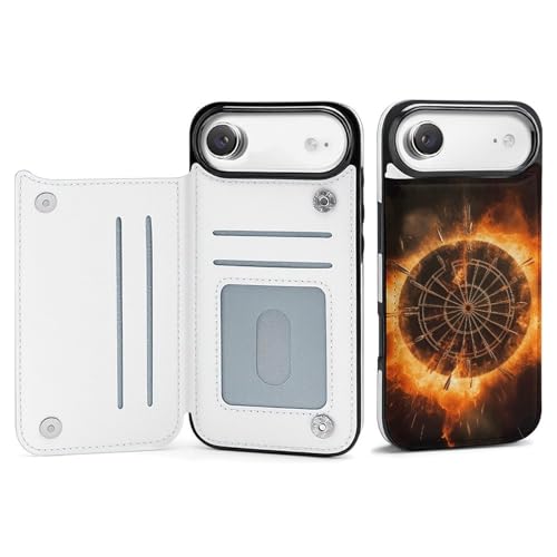 Étui portefeuille pour iPhone 17 protégeant des chutes et remplaçant le portefeuille