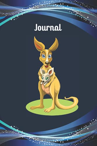 Kangaroo Journal: Kangaroo Lined Journal for Kids, Girls, Men, Women, Toddlers, Children, Teens, Adults and Kangaroo Lovers | Infocus kangaroo ... | 110 Blank Pages 6 x 9 | Fathers Day Gifts