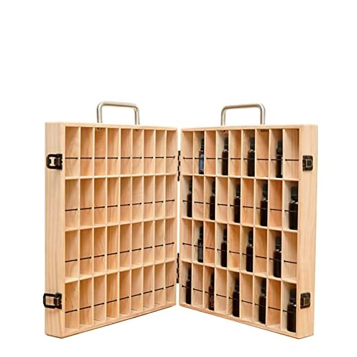 Elegant Wooden Essential Oil Storage Box