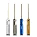 Produktbild 4Pcs H1.5 H2.0 H2.5 H3 Hex-Schraubendreher-Set Aluminium Hexagon-Schraubendreher-Set Allen-Treiber für RC Hubschrauber-Auto (Farbe: Silber, Grau, Blau, Gold)