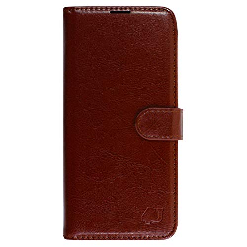 Image of Flip Cover Compatible with Samsung Galaxy M31 Prime / M31 / F41 | Premium Leather Finish | Inbuilt Pockets & Stand | Flip Cover Back Case for Samsung Galaxy M31 Prime / M31 / F41 (Brown)