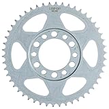 NICHE 428 Pitch 50 Tooth Rear Drive Sprocket for Yamaha TW200 Trailway YZ80 15A-25450-20-00