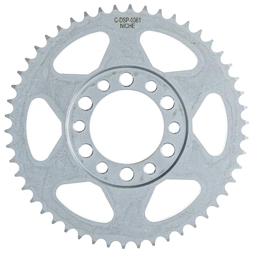 NICHE 428 Pitch 50 Tooth Rear Drive Sprocket for Yamaha TW200 Trailway YZ80 15A-25450-20-00
