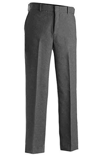 Men's Classic Flat Front Security Pant, Grey Heather, 38 UL