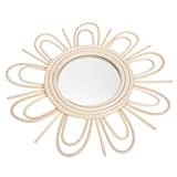 Miroir décoratif mural : sa fabrication soignée garantit sa praticité et sa durabilité pour une utilisation prolongée