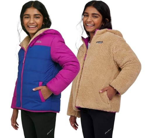 Image of Eddie Bauer Kids Reversible Plush Hoodie Jacket