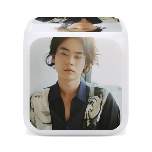 菅田 将暉 67目覚まし時計 置き時計 時間どおりに起こす プレゼント 時間と温度の二重表 多機能 電池式 寝室やオフィスに最適