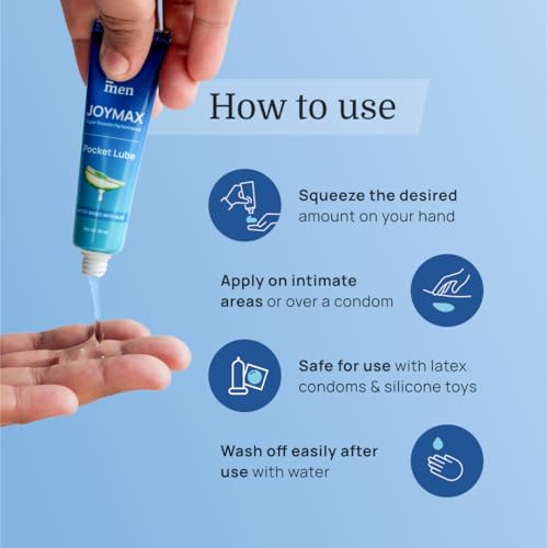 Image of ForMen Water-Based Pocket Intimate Lube Gel with Aloe Vera | Lubricant Gel Men & Women | Non-Sticky, Long-Lasting, Anti-Stain & Skin-Friendly - 20 ml (Pack of 3)