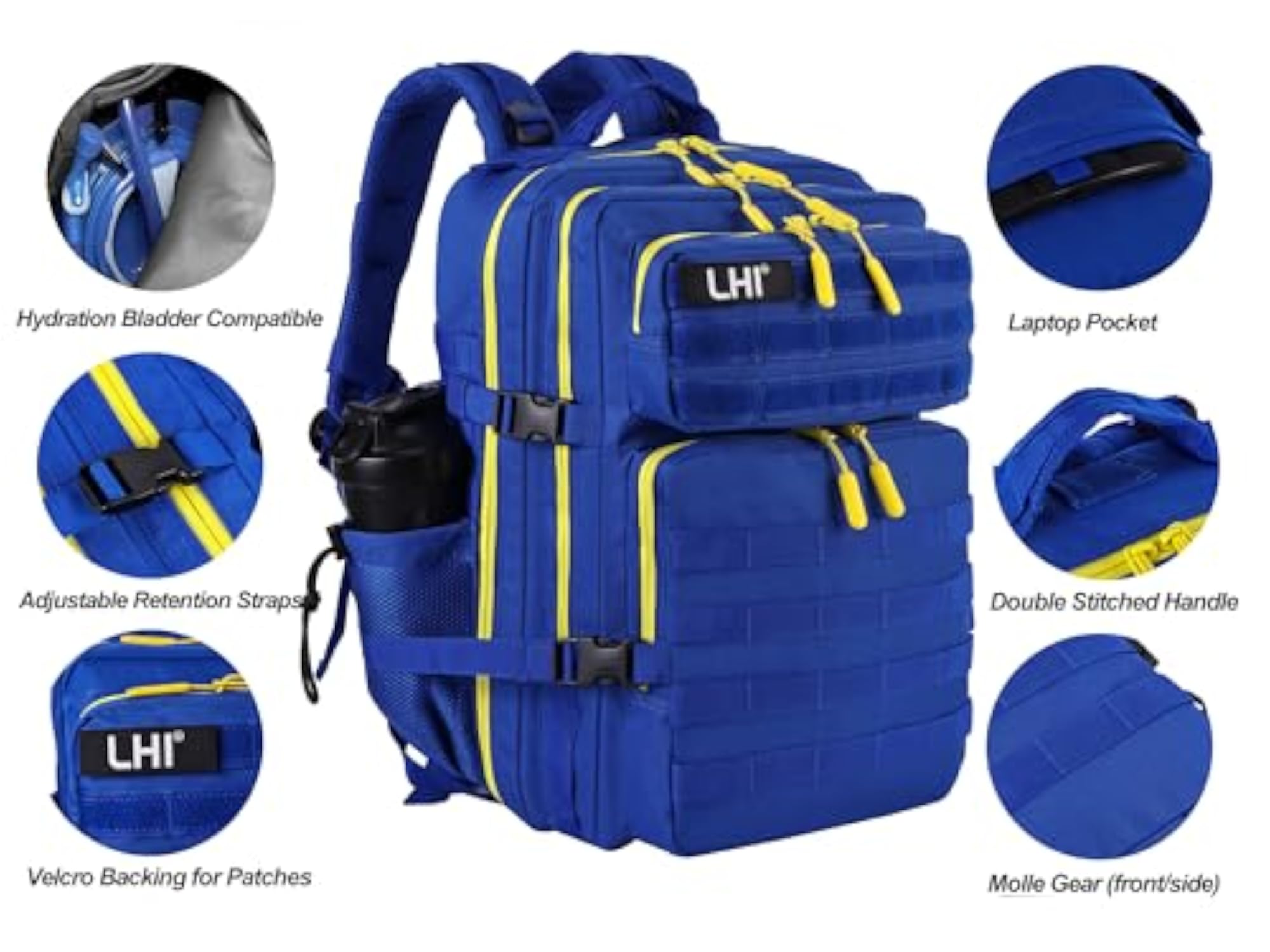 Military Tactical Backpack for Men and Women 45L