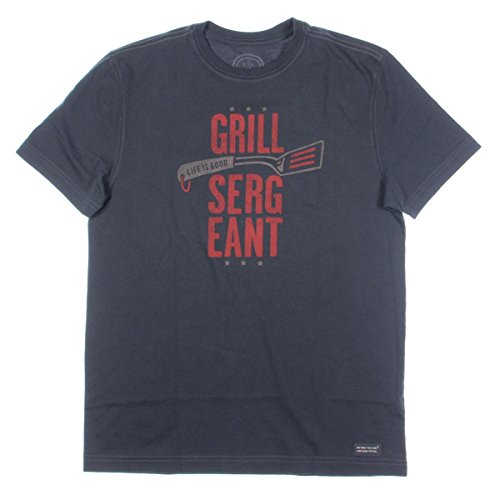 Life is good Men's Crusher Grill Sergeant Tee