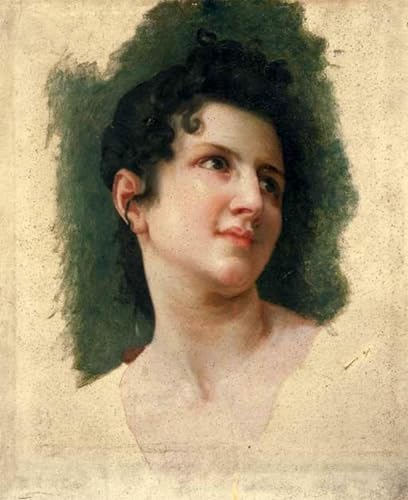 Peinture Poster Impression d'art de Bouguereau toile résistante aux UV
