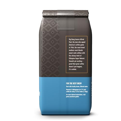 Café Peet's Big Bang, Grano Entero, Tostado Medio, 6 Bolsas de 10.5 oz miniatura 12