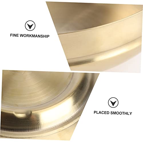 Cabilock 1 Peça Tigela De Macarrão De Aço Inoxidável Recipientes De Frutas Recipientes De Doces Uten