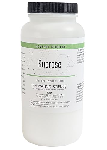 Innovating Science Ultrapure Sucrose, 500g | High-Purity Crystalline Powder for Laboratory & Biochemical Applications | Greater Than or Equal to 99.0% Purity | RNase & DNase Free
