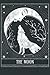 Tarot Card Distressed Crescent Moon And Wolf: Sudoku Puzzles Easy to Hard 6X9inch_120Page