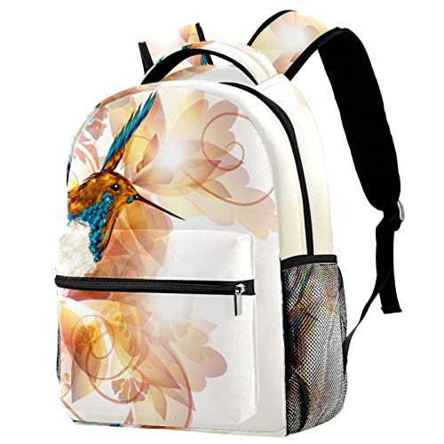 Mochila para portátil Colibrí bolsas de viaje hombres mujeres ordenador mochila ligera