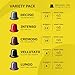 GIMOKA 100 Espresso Coffee pods Variety Pack compatible with Nespresso® Original Machines, Italian Espresso pods.