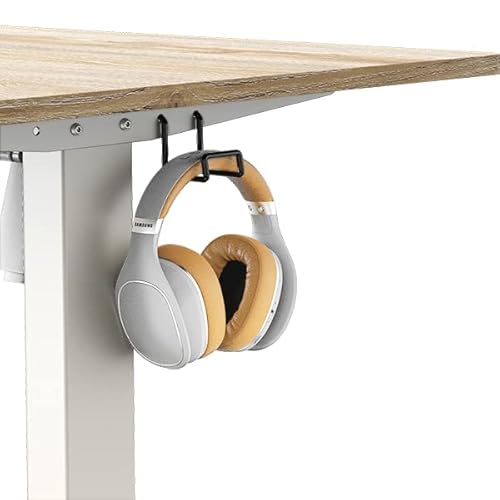 Shw 55-Inch Large Electric Height Adjustable Standing Desk, 55 X 28 Inches, Maple #TOP6