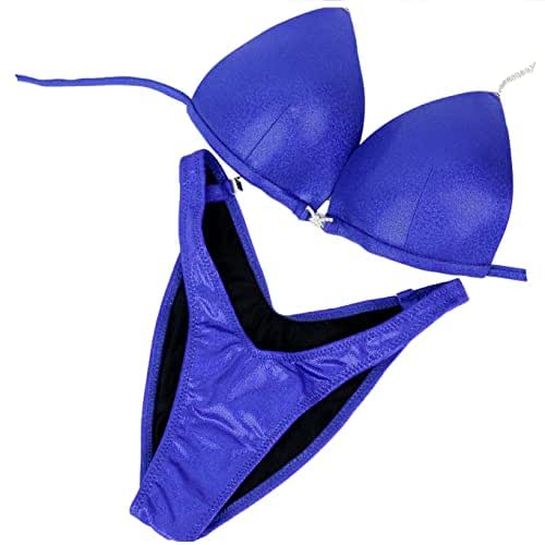 Figure Physique Competition Bikini Blue Figure Bikini