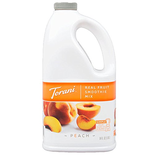 Torani Peach Real Fruit Smoothie Mix, 64 oz