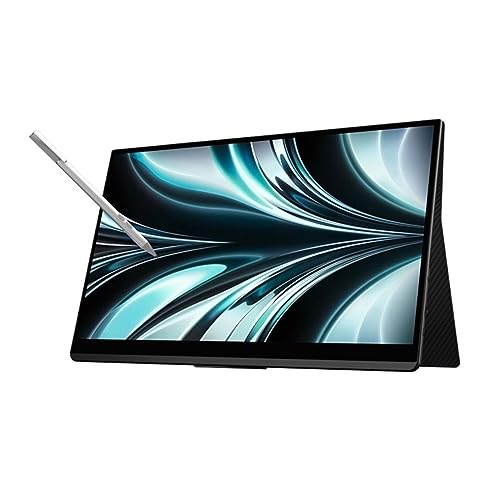 2WFYJNITP Juegos en casa Monitor portátil IPS de 13,3 Pulgadas, táctil OLED, Pantalla Secundaria for teléfono móvil, resolución 3840x2160, Externa for Juegos Oficina Segunda Pantalla
