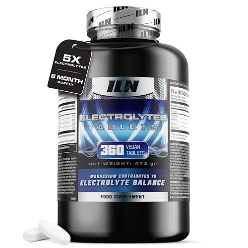 Electrolytes Tablets for Hydration – 360 Tablets – Zero Sugar 1,5...
