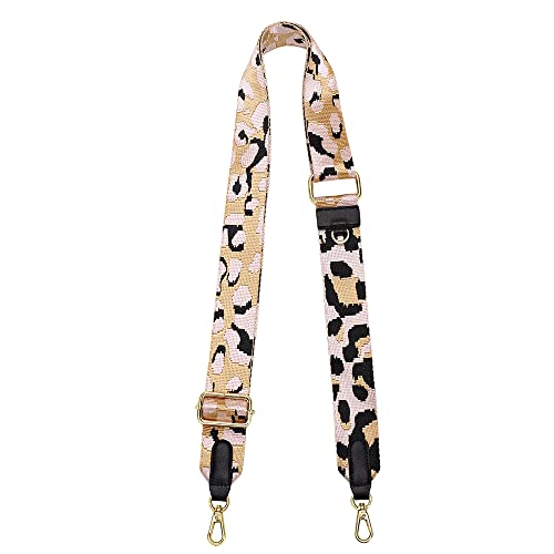 Image of nuoku Purse Straps Replacement Crossbody Straps for Purses Straps for Handbags Luggage Straps, Leopard Print