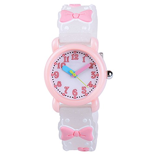 Image of Kids Watches for Boys Girls, 3D Cartoon Wrist Watch for Child Ages 3-8 | Cute Soft Silicone Watchband, Analog Dial, Daily Waterproof Durable, Birthday Christmas Ideal Gift for Little Child