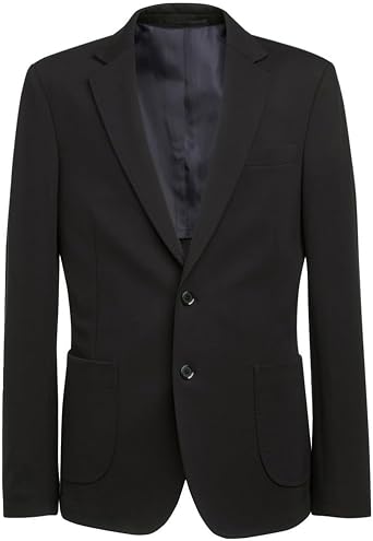 Brook Taverner Mens Rory Jersey Jacket 40 Black