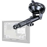 GPS Suction Cup Mount for Garmin GPS Mount【Strong suction】Replacement GPS Dash Mount 17mm Ball MountLong Dashboard Windshield Car Holder for Garmin Nuvi Drive Dezl RV Driveassist,GPS Holder for Truck