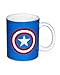 Produktbild Horror-Shop Captain America Kaffeebecher Lieblingstasse aus Keramik für Fans und Sammler