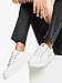 Roxy Women's Sheilahh Slip On Platform Sneaker Shoe, White , 9.5 medium US