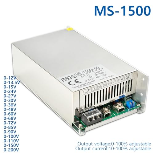 Conversor AC DC conmutado ajustable de 110V 220V a tensiones variables de corriente continua 5