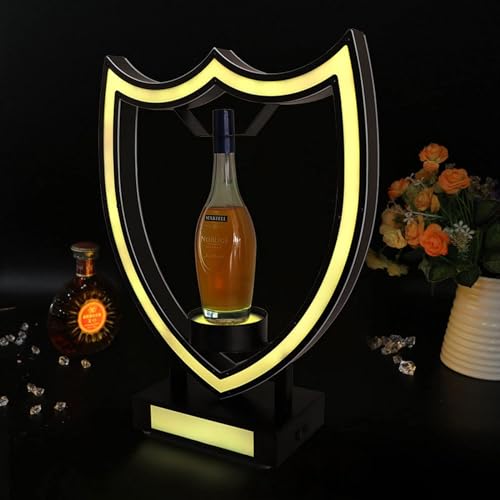 Soporte para botellas LED acrílico para 750ml miniatura 4