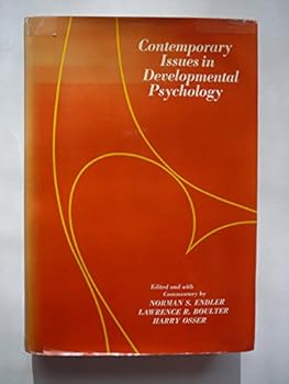 Hardcover Contemporary Issues In Developmental Psychology Book