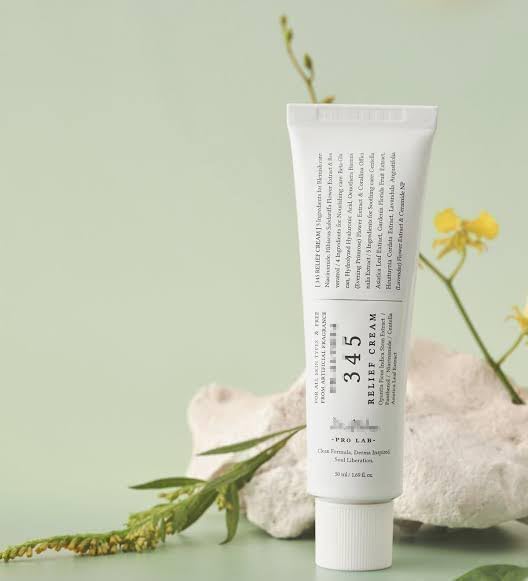 Dr.Althea 345 Relief Cream Face Moisturizer Korean Intensive Repair and Soothing Acne, Oily, Sensitive Skin Cream with Niacinamide, Panthenol for All Skin Types, 50ml