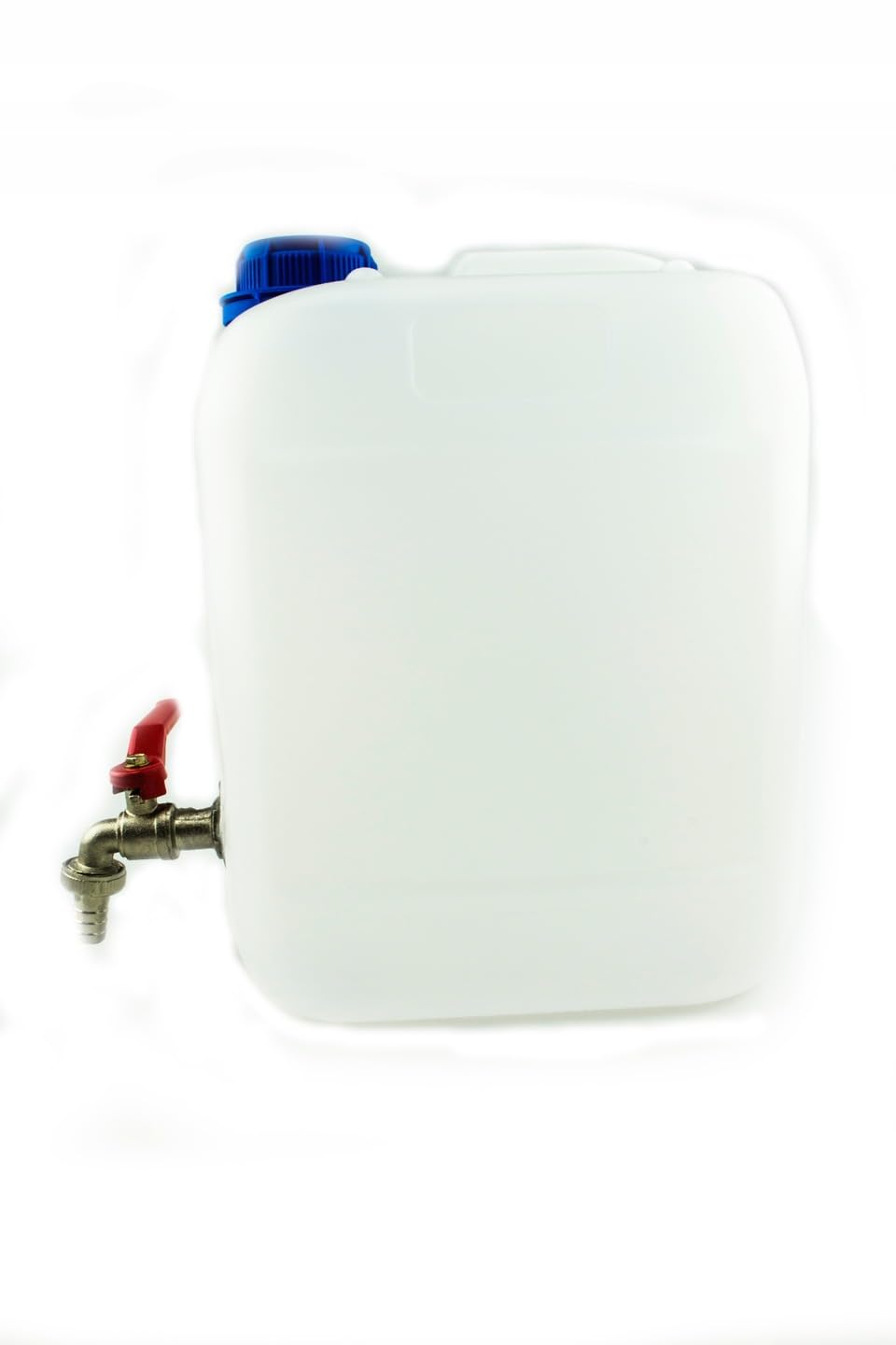 Wasserkanister 10l aus Kunststoff, Wasserbehälter mit Hahn, Trinkwasserkanister Kanister Behälter Wassertank, Kunststoffkanister, für Haus-, Garten-, Auto- und Camping usw, dichten Verschluss 2 Stuck