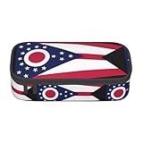 Photo Gallery wcxthgfa ohio state flag print elegante astuccio portamatite, grande capacità, ideale per viaggi o uso quotidiano, nero , taglia unica, astuccio per trucchi Photo Gallery wcxthgfa ohio state flag print elegante astuccio portamatite, grande capacità, ideale per viaggi o uso quotidiano, nero , taglia unica, astuccio per trucchi