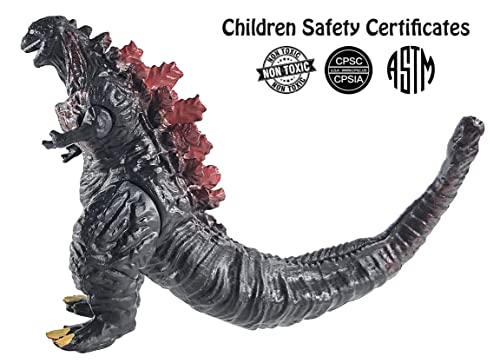 Godzilla Dinosaur Toys King Of The Monsters Movable Joint Action Figures Mini Mothra Imago Shin Burning Heisei Mecha Ghidorah Kids Birthday Cake Toppers Pack, Travel Bag #TOP1