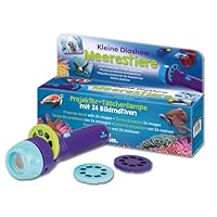 moses. Kleine Diashow Meerestiere, Projektor-Taschenlampe für Kinder, 24 Bildmotive aus der spannenden Unterwasserwelt, Für die Entdeckungsreise von zuhause