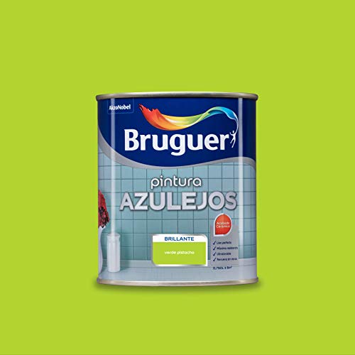 Bruguer Esmalte para Azulejos Brillante Verde Pistacho 750 ml