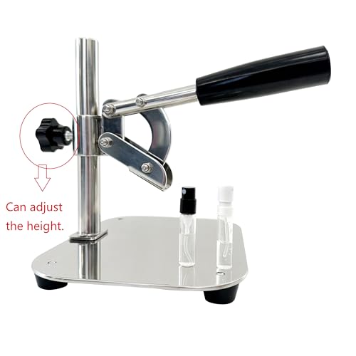 Manual 2ML 5ML 10ML small perfume capping machine,perfume sample capper,travel sample liquid bottle capper for diameter 10mm or 11mm glass bottle4