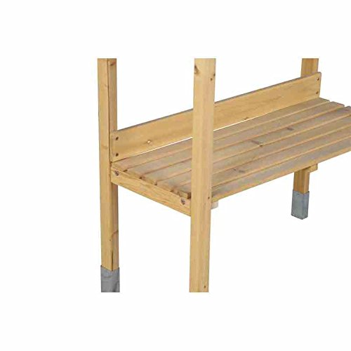 Siena Garden plantentafel, hanger, verzinkt werkblad, 76x37x81 cm, 183411 - Image 3