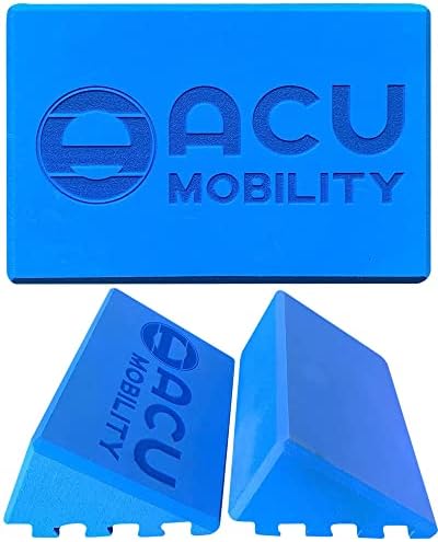 Yoga Block - Squat Wedge Block - Yoga Accessories For Women - Yoga Brick - Yoga Equipment For Home Workouts - Yoga Wedge - Pilates Block - Yoga Equipment & Squat Blocks - Heel Elevated Squat Wedge