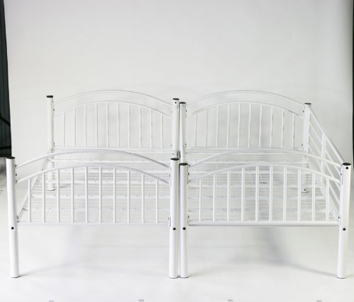 Amazon | 4カラーから選べる パイプ二段ベッド パイプ2段ベッド