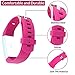 Waargroup Replacement Band for Fitness Tracker Bands ID115Plus Fitness Band Watch Smart Bracelet Wristband Colors for Men Women and Kids